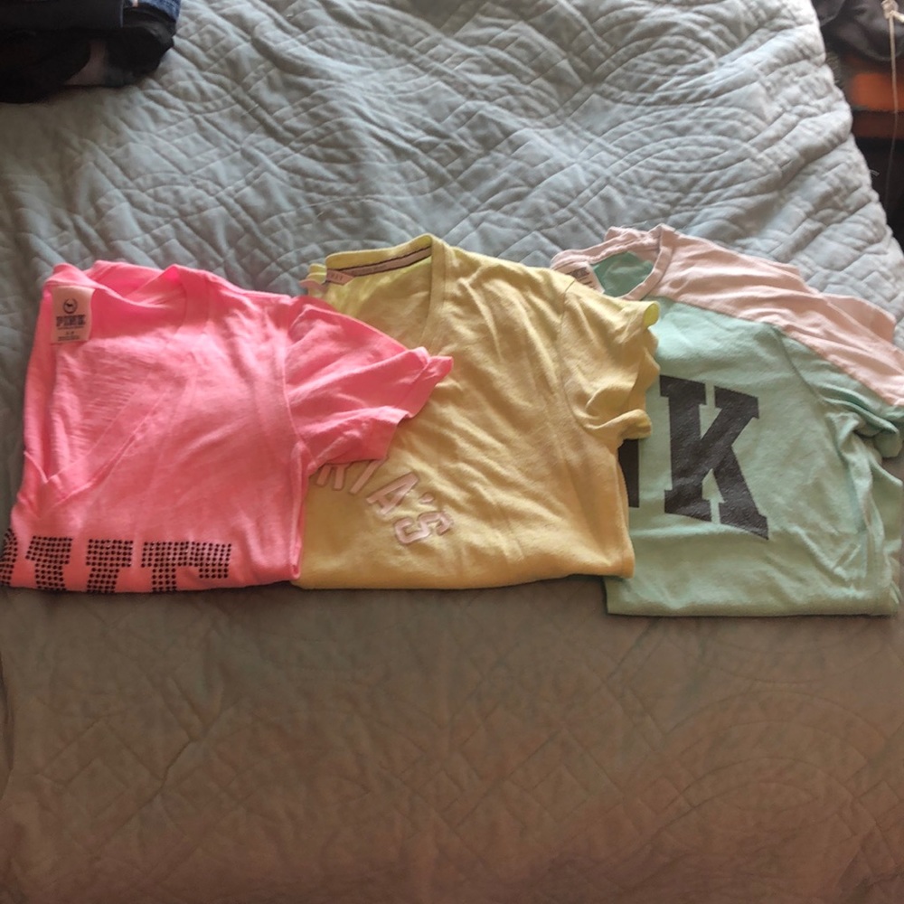 Lot of 3 Victoria secret shirts